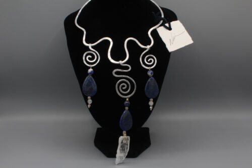 Blue Delight Neck Cuff