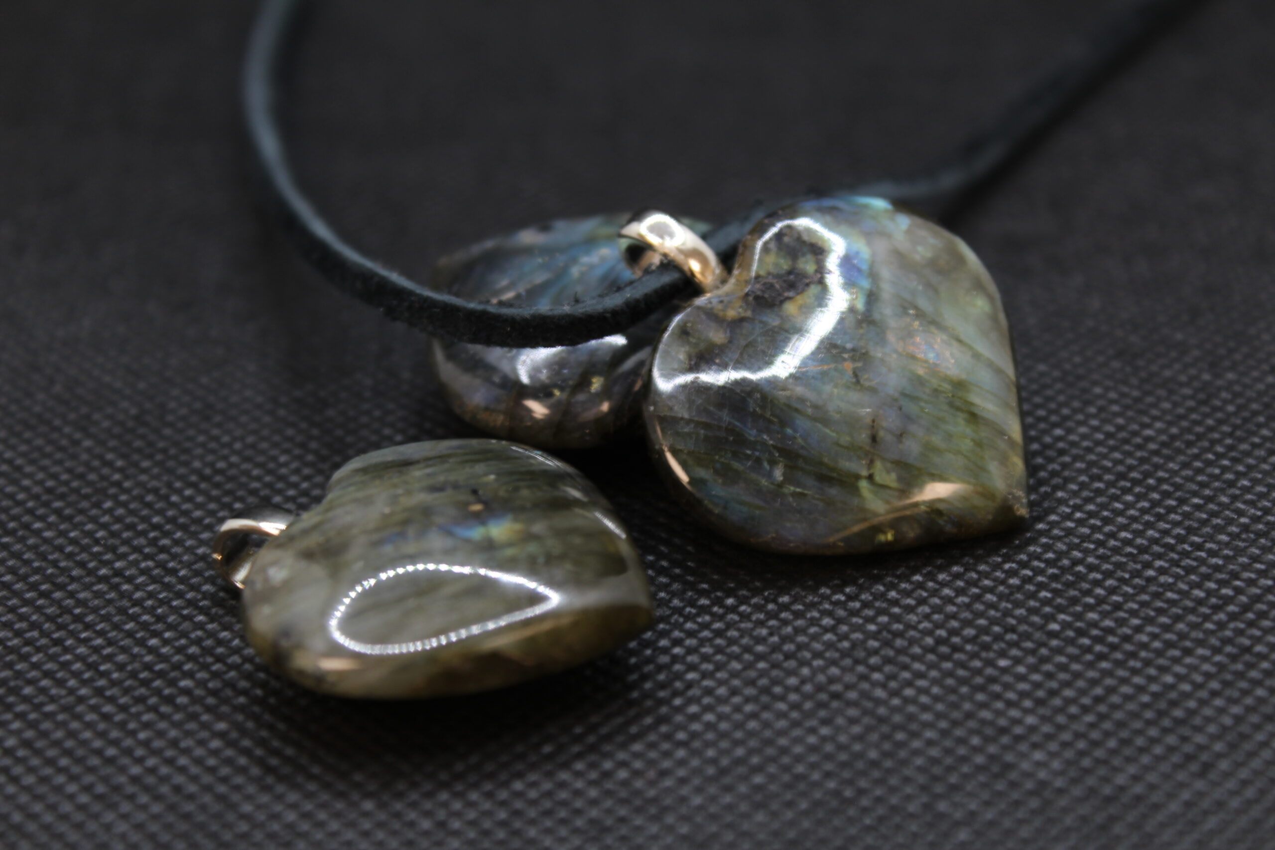Labradorite Heart Pendent