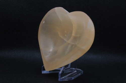 Peach Heart Shaped Bowl